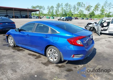 2018 Honda Civic Lx из США, поврежденный, VIN 19XFC2F55JE014744